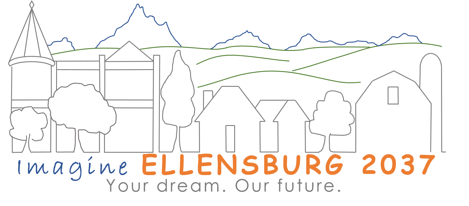 Imagine Ellensburg logo