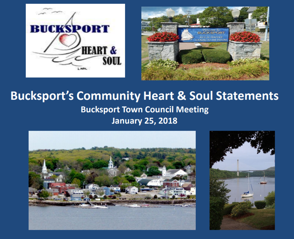 Bucksport Heart & Soul Statements