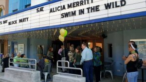 A downtown block party in Elkin, North Carolina. The Daily Yonder Photo Credit