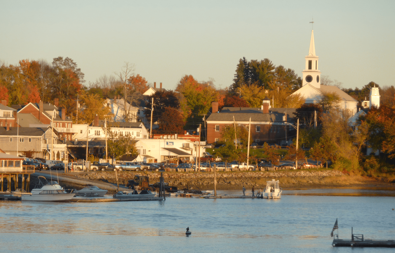 Damariscotta Maine Harbor