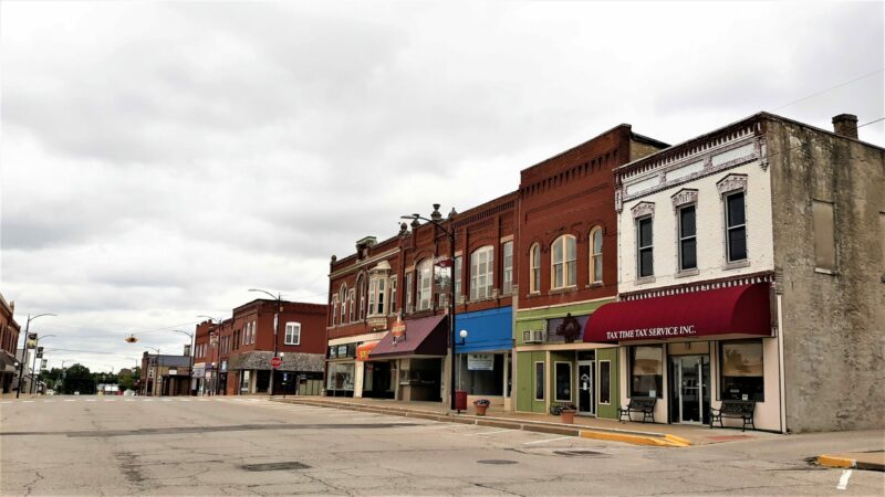 Garnett, Kansas downtown