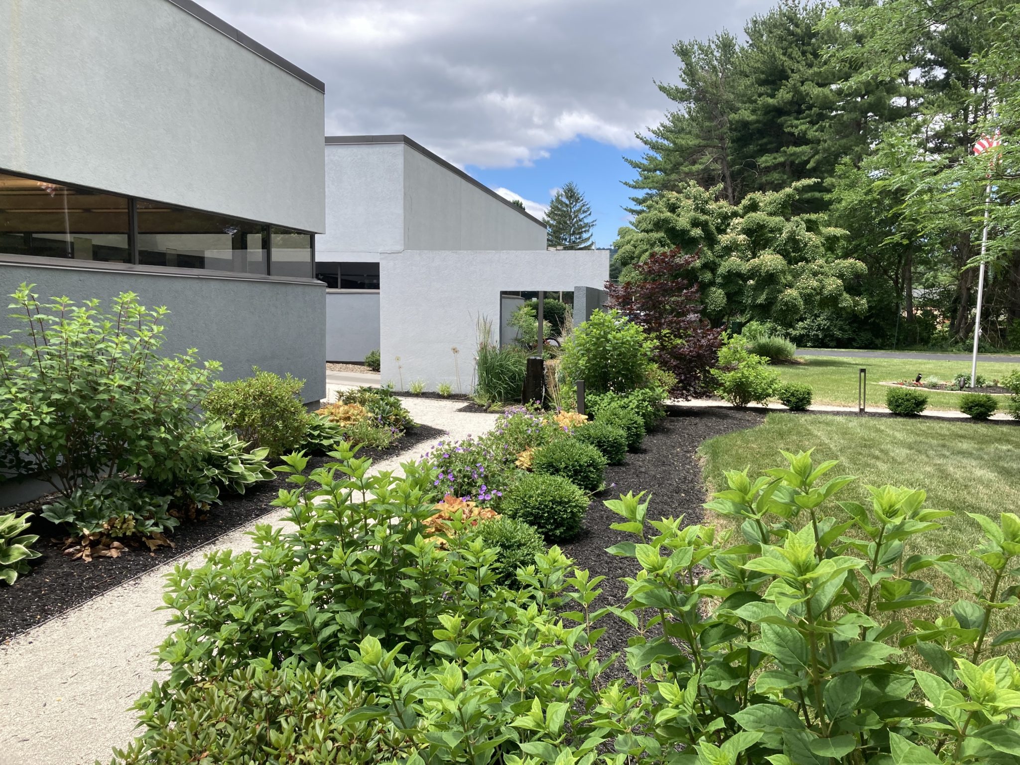 A Library Garden Celebrates Reading, Art, And Nature