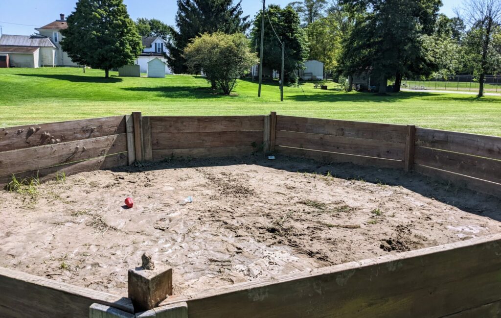 Gaga Pit in Mount Blanchard Island Park (Photo credit: Deborah Fallows)