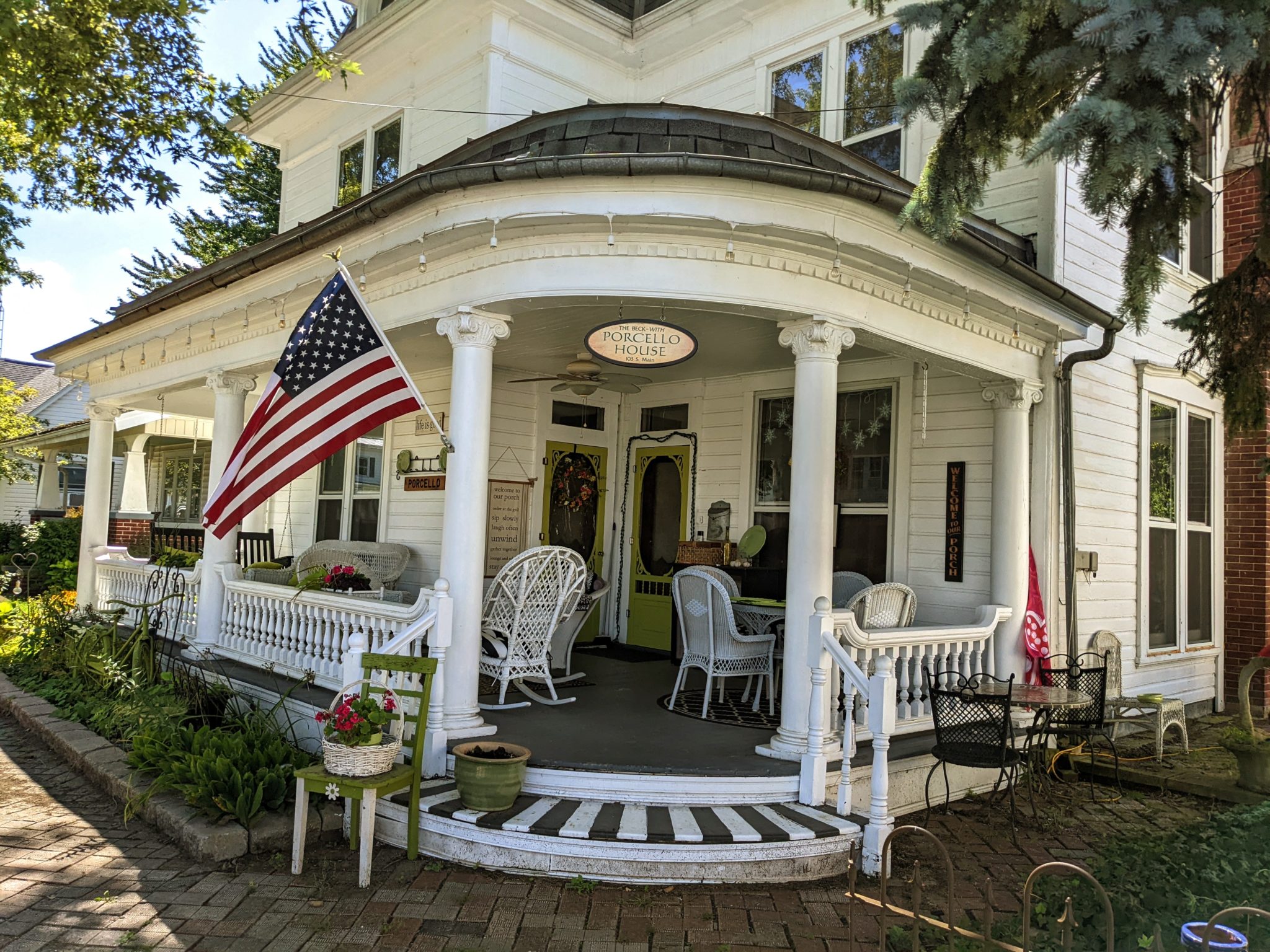 Porcello House on Main Street in Mount Blanchard, Ohio (Photo credit: Deborah Fallows)