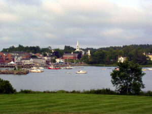 Damariscotta Maine shoreline