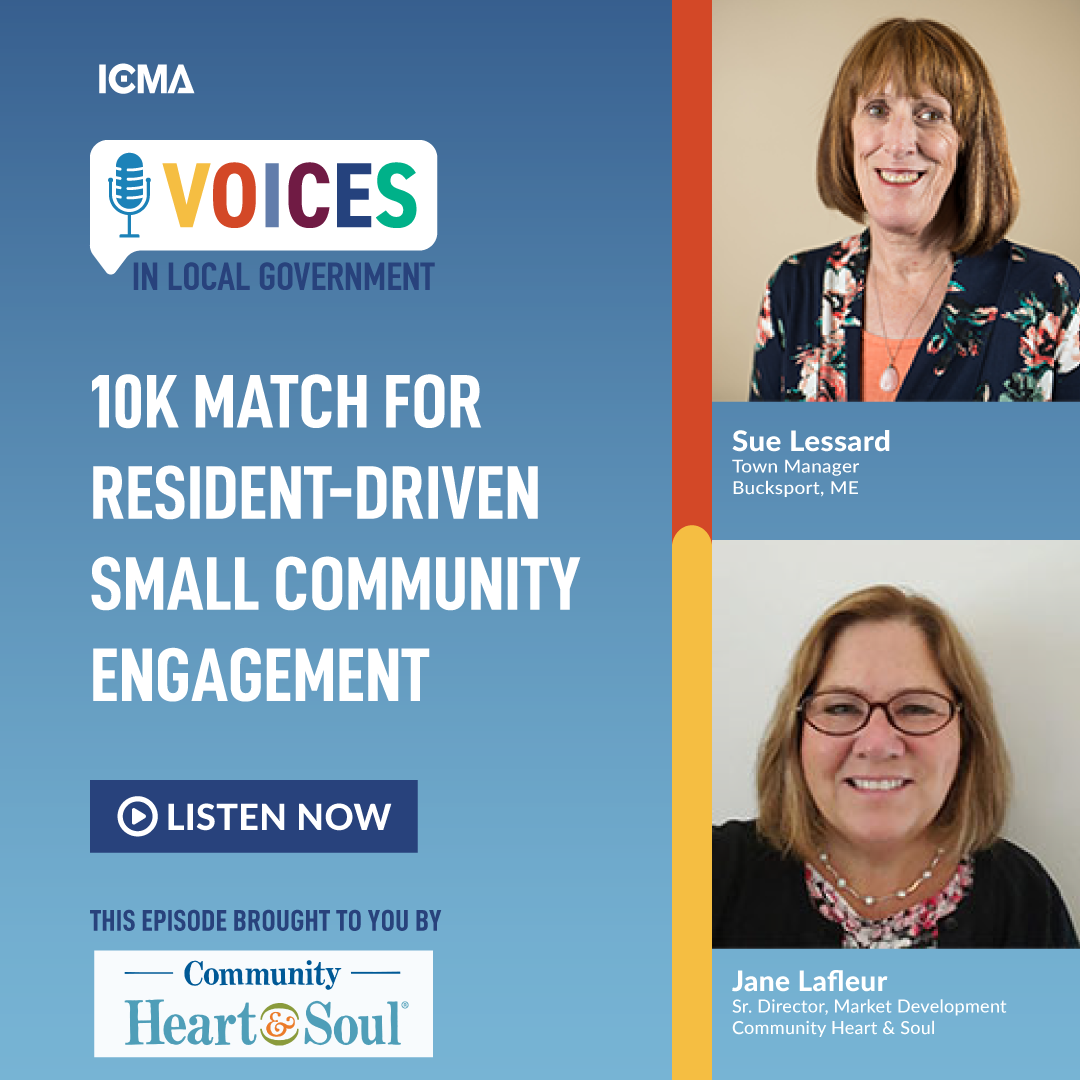 Community Heart & Soul podcast episode with ICMA.