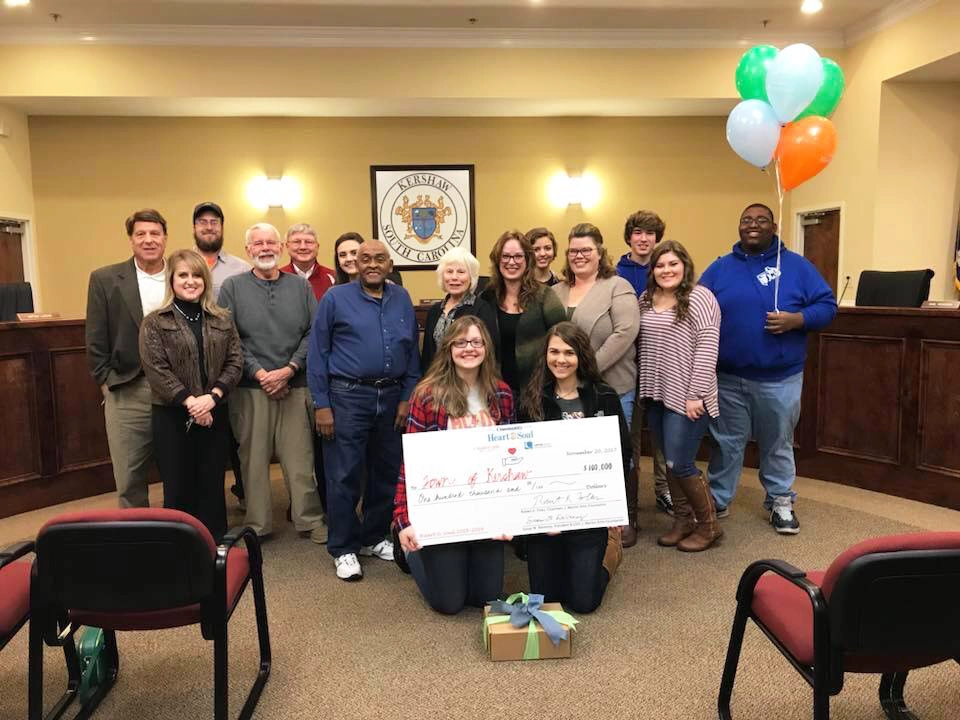 The Arras Foundation supports the communities throughout Lancaster and Chester counties, including the town of Kershaw with its Community Heart & Soul initiative seen here. Photo courtesy of Tiffany Whaley.