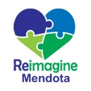 Reimagine Mendota logo, Heart & Soul Project