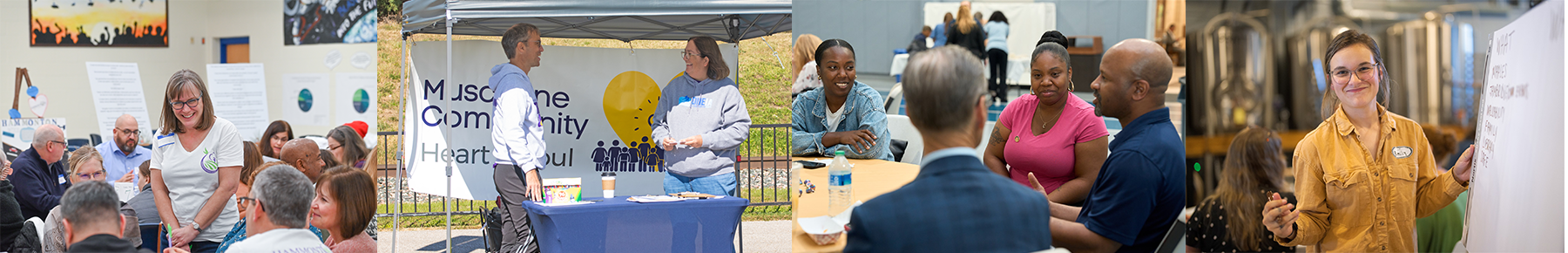 Community Heart & Soul Careers page header - photo collage