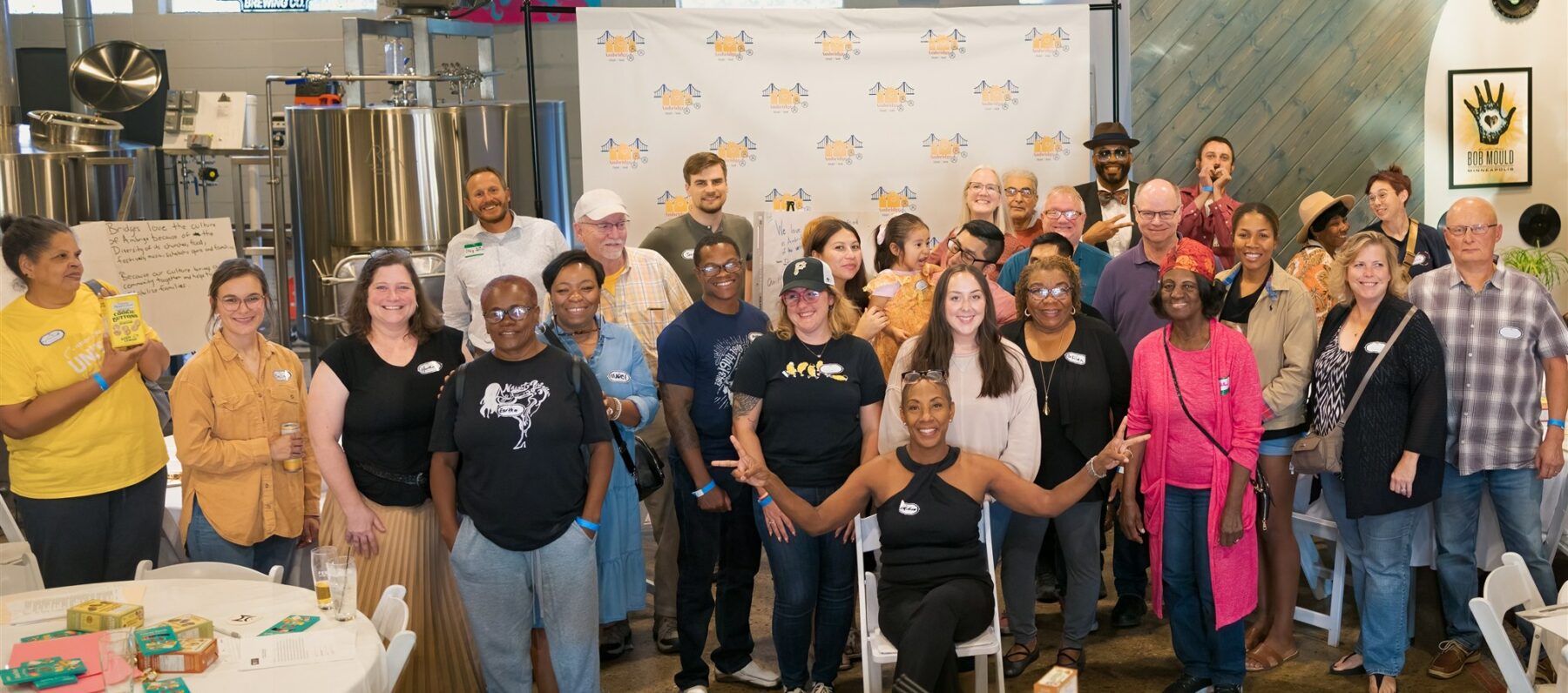 Ambridge Heart & Soul Community event, team photo, Ambridge, Pennsylvania