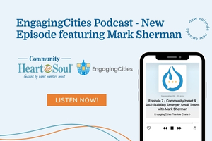 Image for latest news about Engaging Cities podcast episode featuring Mark Sherman