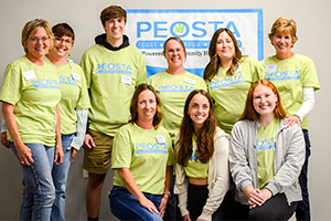 Image of group of Peosta Iowa Community Heart & Soul team